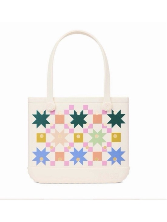 Bogg Handbags - Bogg Bag Baby Tote Bag - Happy Camper Quilt Multi